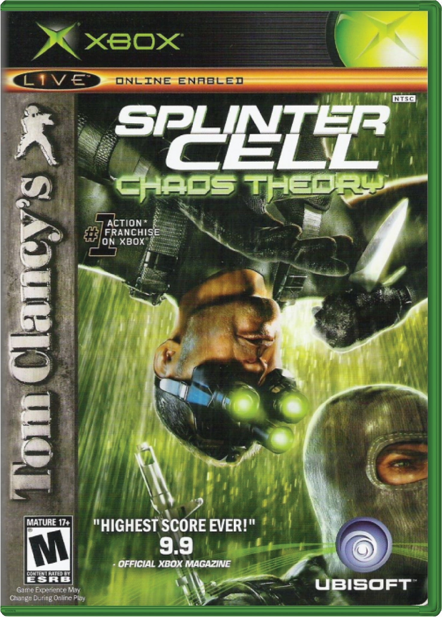Tom Clancy's Splinter Cell Chaos Theory Cover Art