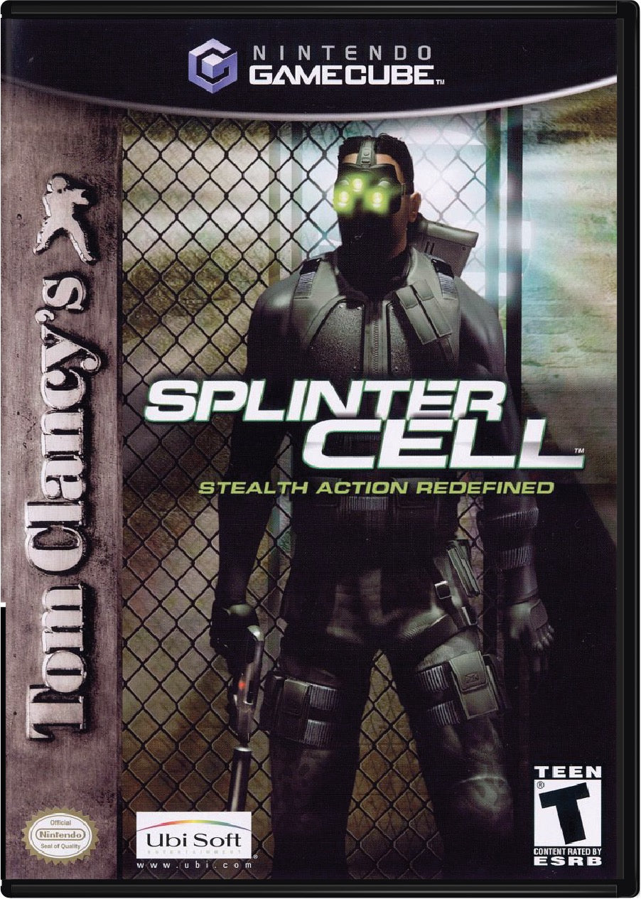 Tom Clancy's Splinter Cell Cover Art and Product Photo