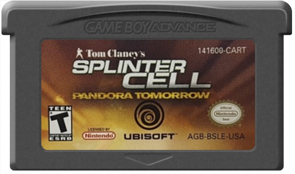 Tom Clancy's Splinter Cell Pandora Tomorrow Cartridge