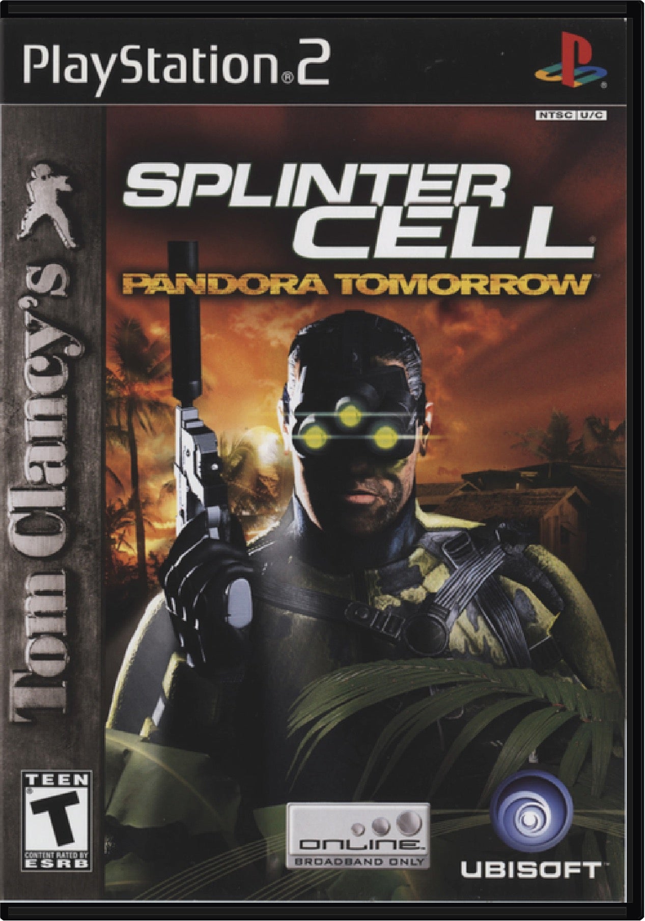 Tom Clancy's Splinter Cell Pandora Tomorrow Cover Art and Product Photo