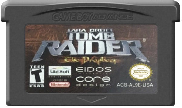 Tomb Raider the Prophecy Cartridge