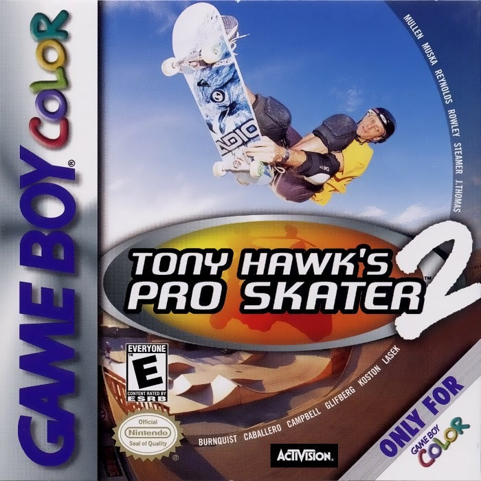 Tony Hawk 2 Cover Art