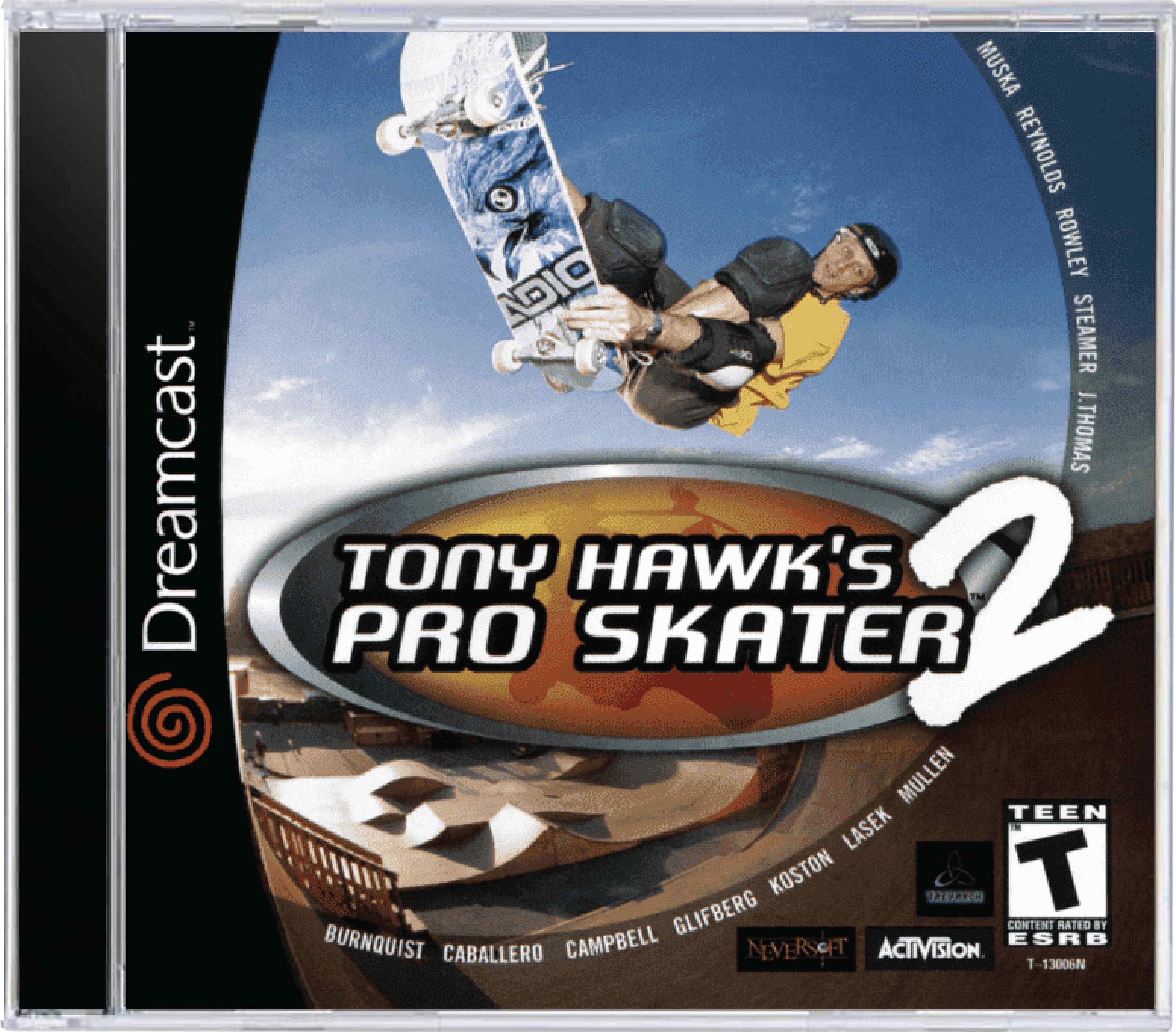 Tony Hawk 2 Cover Art