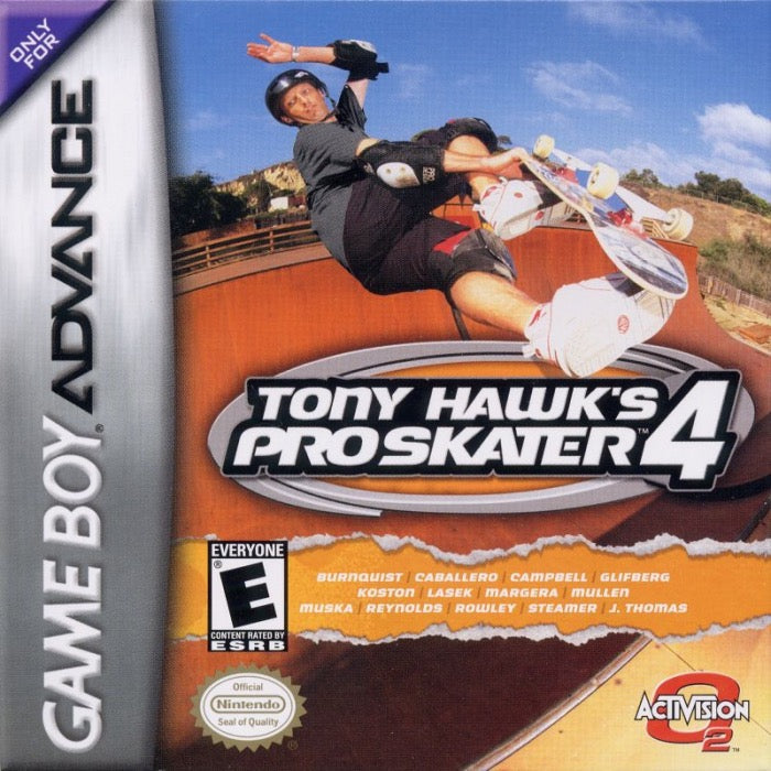 Tony Hawk Pro Skater 4 Cover Art