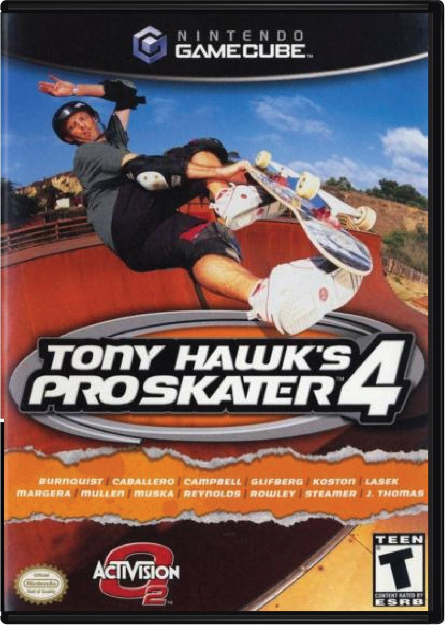 Tony Hawk Pro Skater 4 Cover Art and Product Photo