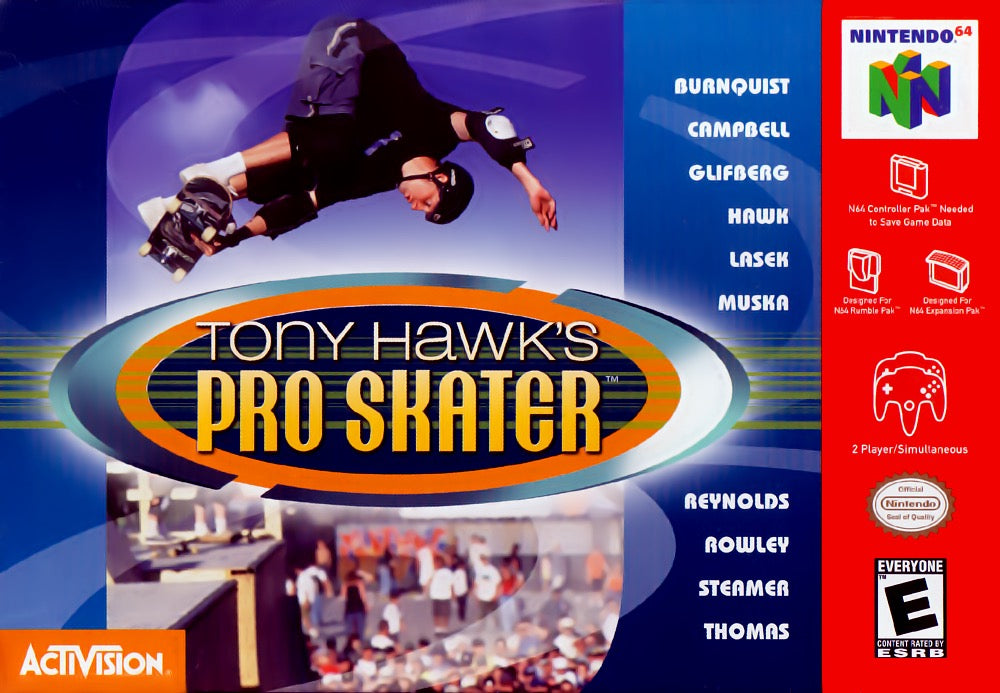 Tony Hawk Pro Skater - Nintendo N64