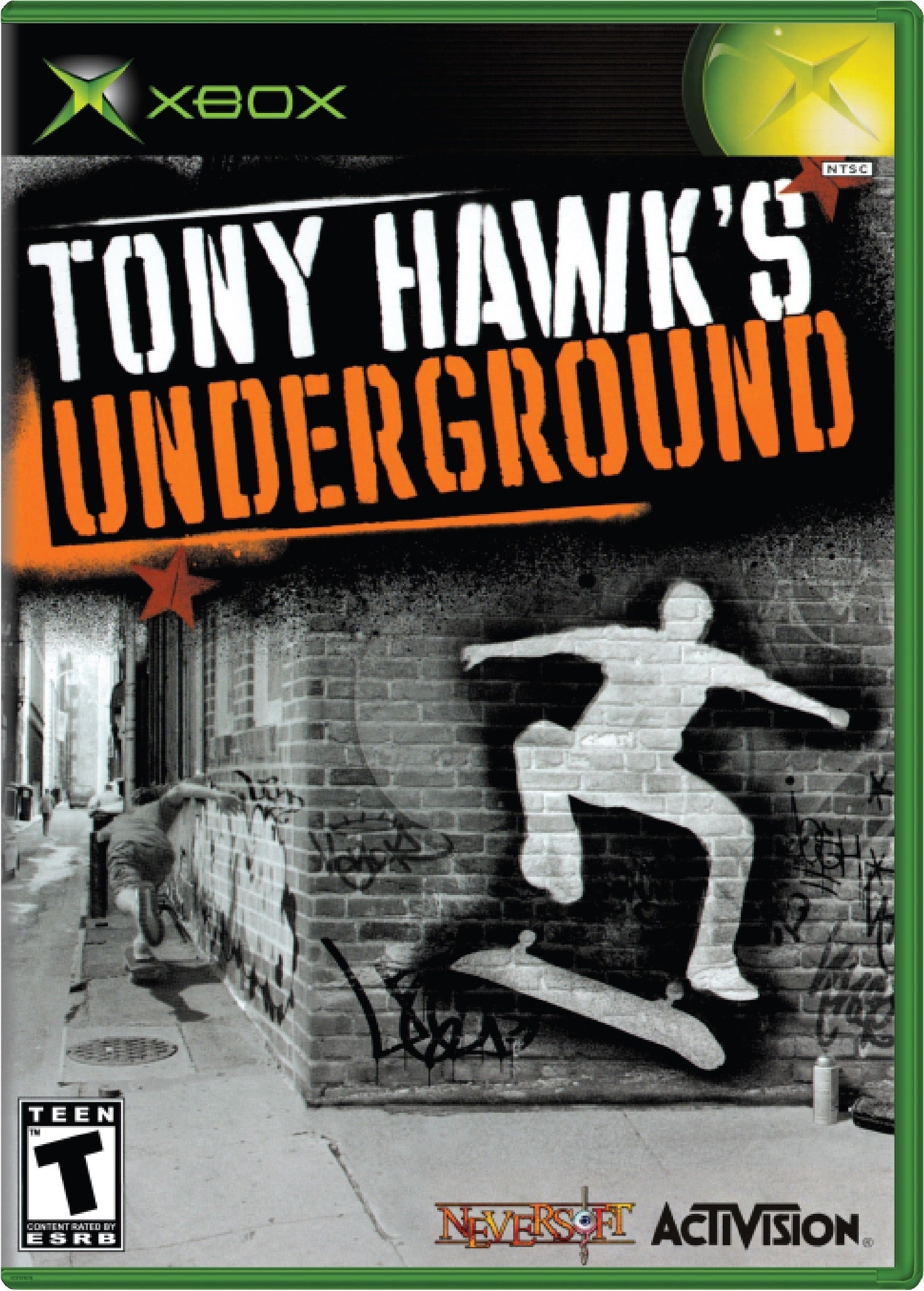 Tony Hawk Underground Cover Art
