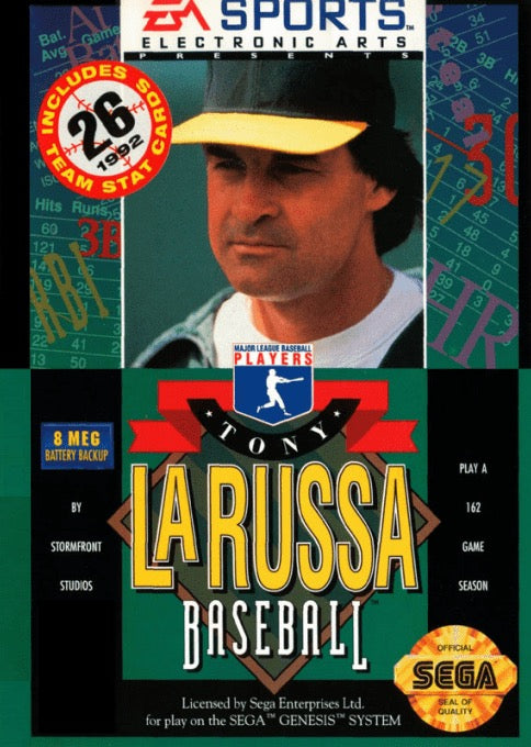 Tony La Russa Baseball Cover Art