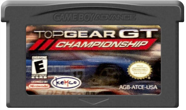Top Gear GT Championship Cartridge