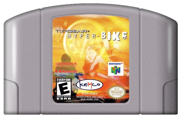 Top Gear Hyper-Bike Cover Art and Product Photo