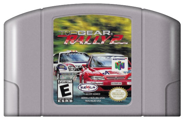 Top Gear Rally 2 Cover Art and Product Photo