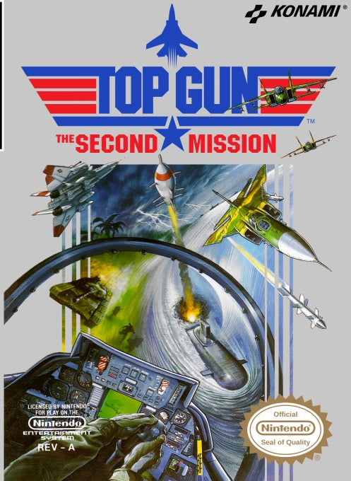 Top Gun The Second Mission - Nintendo NES