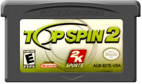 Top Spin 2 Cartridge