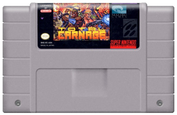 Total Carnage Cartridge