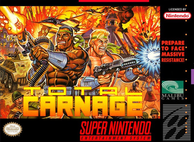 Total Carnage Cover Art