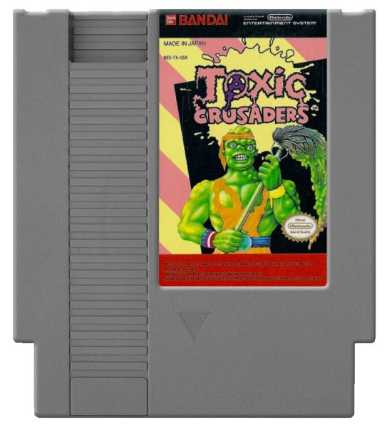 Toxic Crusaders Cover Art and Product Photo