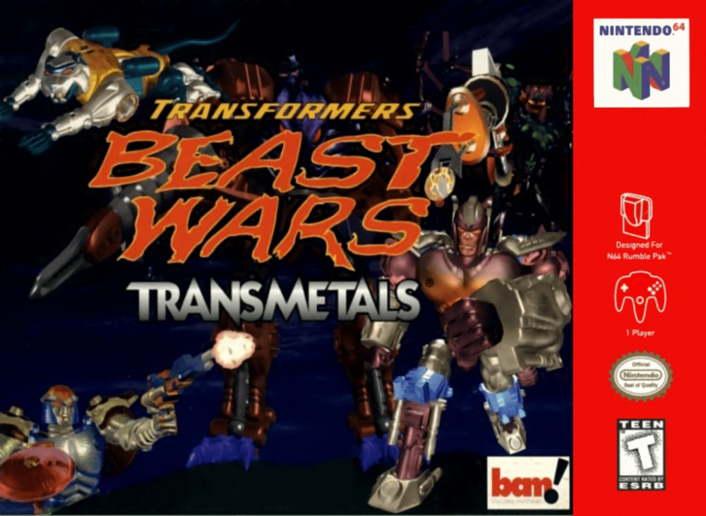 Transformers Beast Wars Transmetals - Nintendo N64