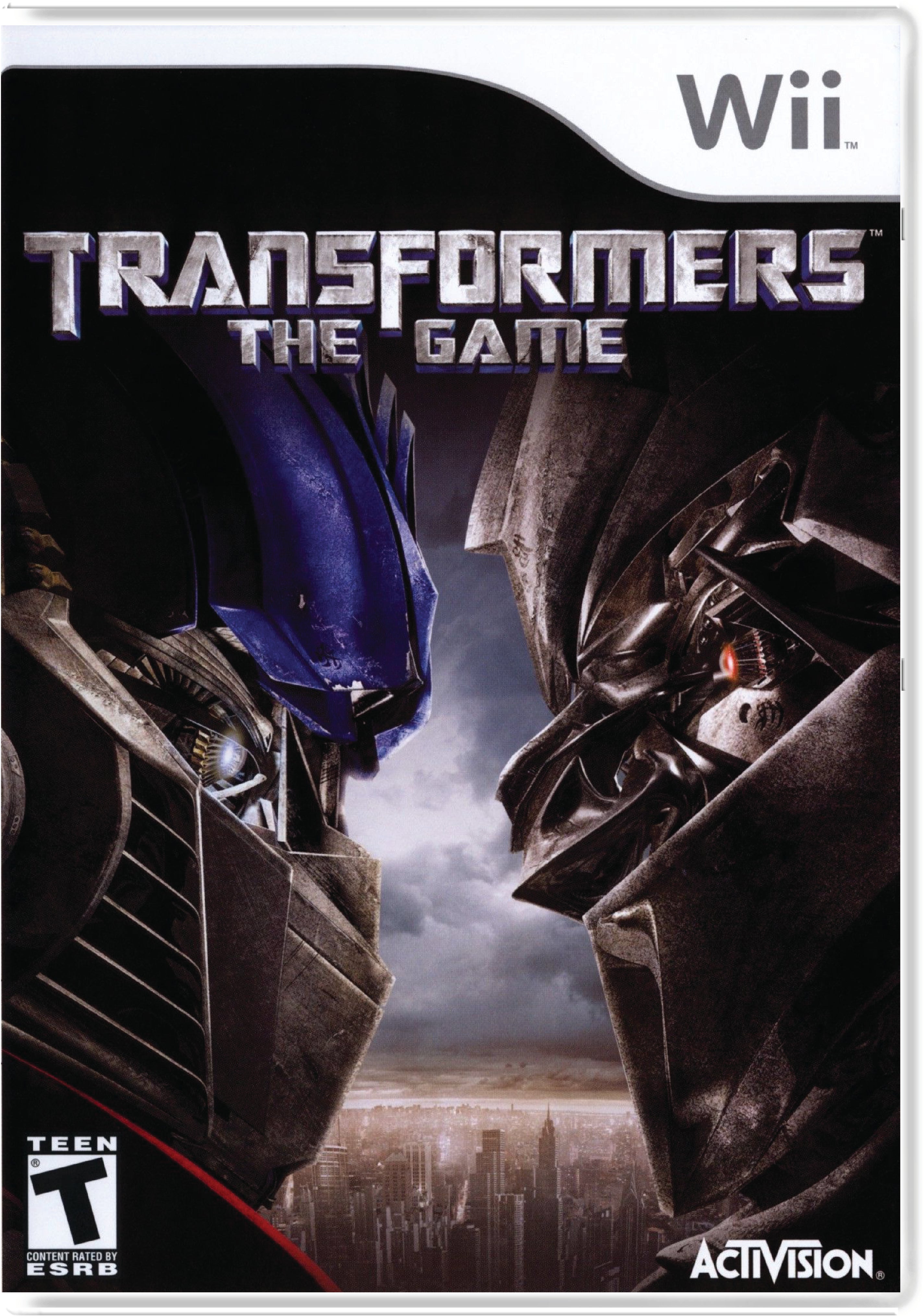 Transformers The Game Cover Art