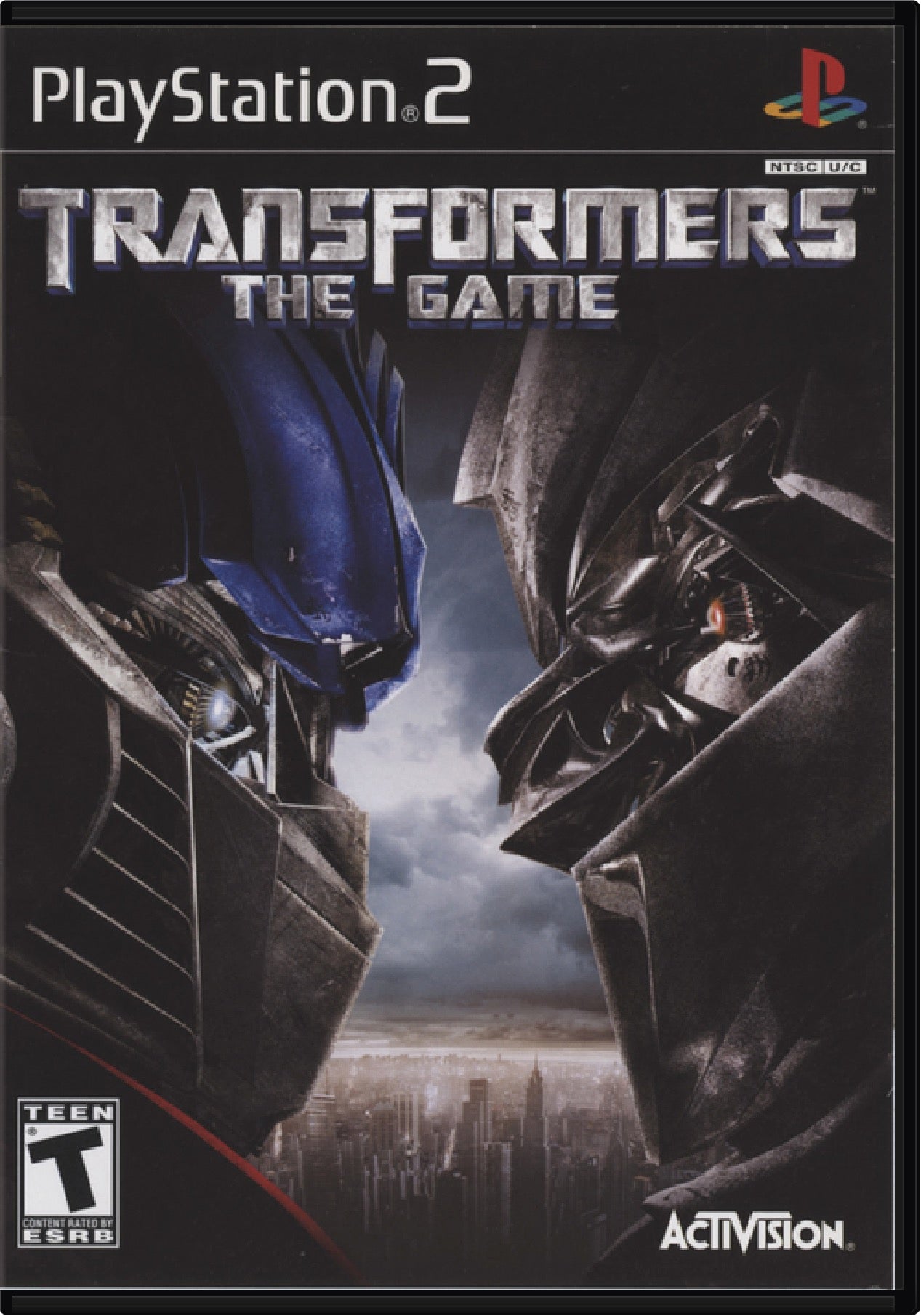 Transformers The Game Cover Art and Product Photo