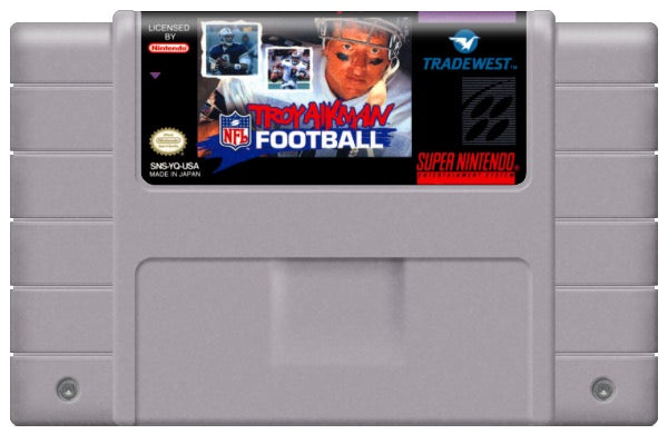 Troy Aikman NFL Football Cartridge