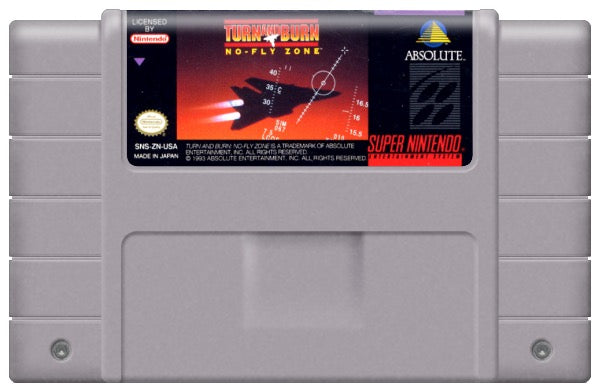 Turn and Burn No Fly Zone Cartridge