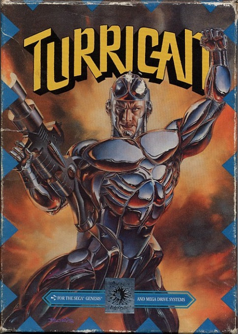 Turrican Cover Art