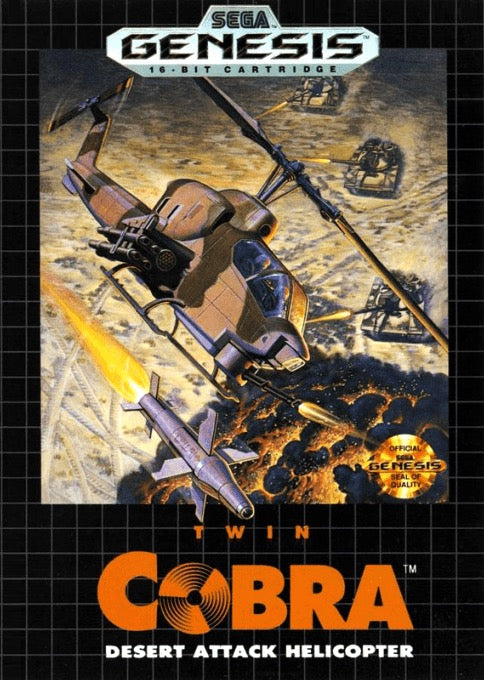 Twin Cobra Cover Art