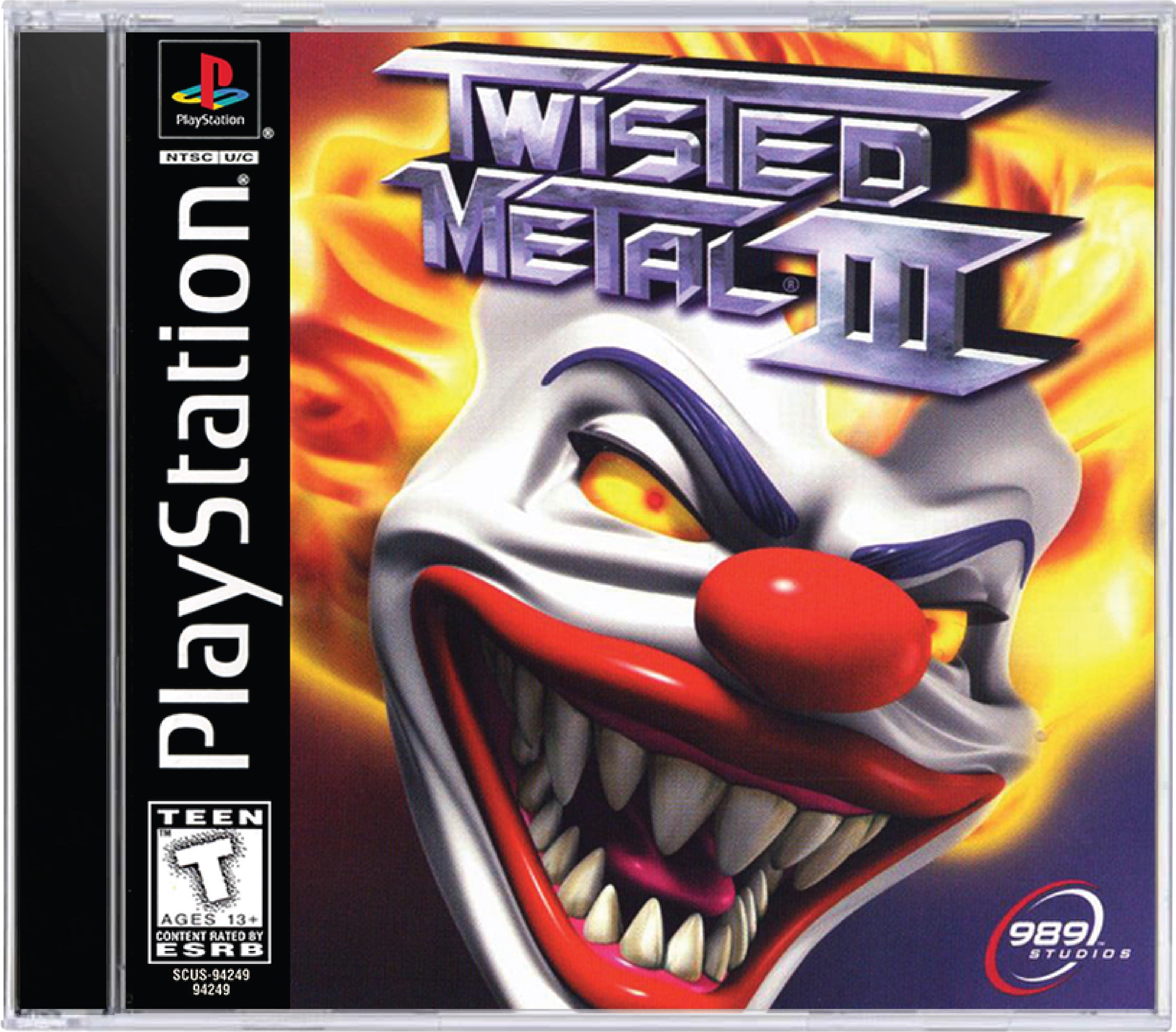 Twisted Metal 3 Cover Art and Product Photo