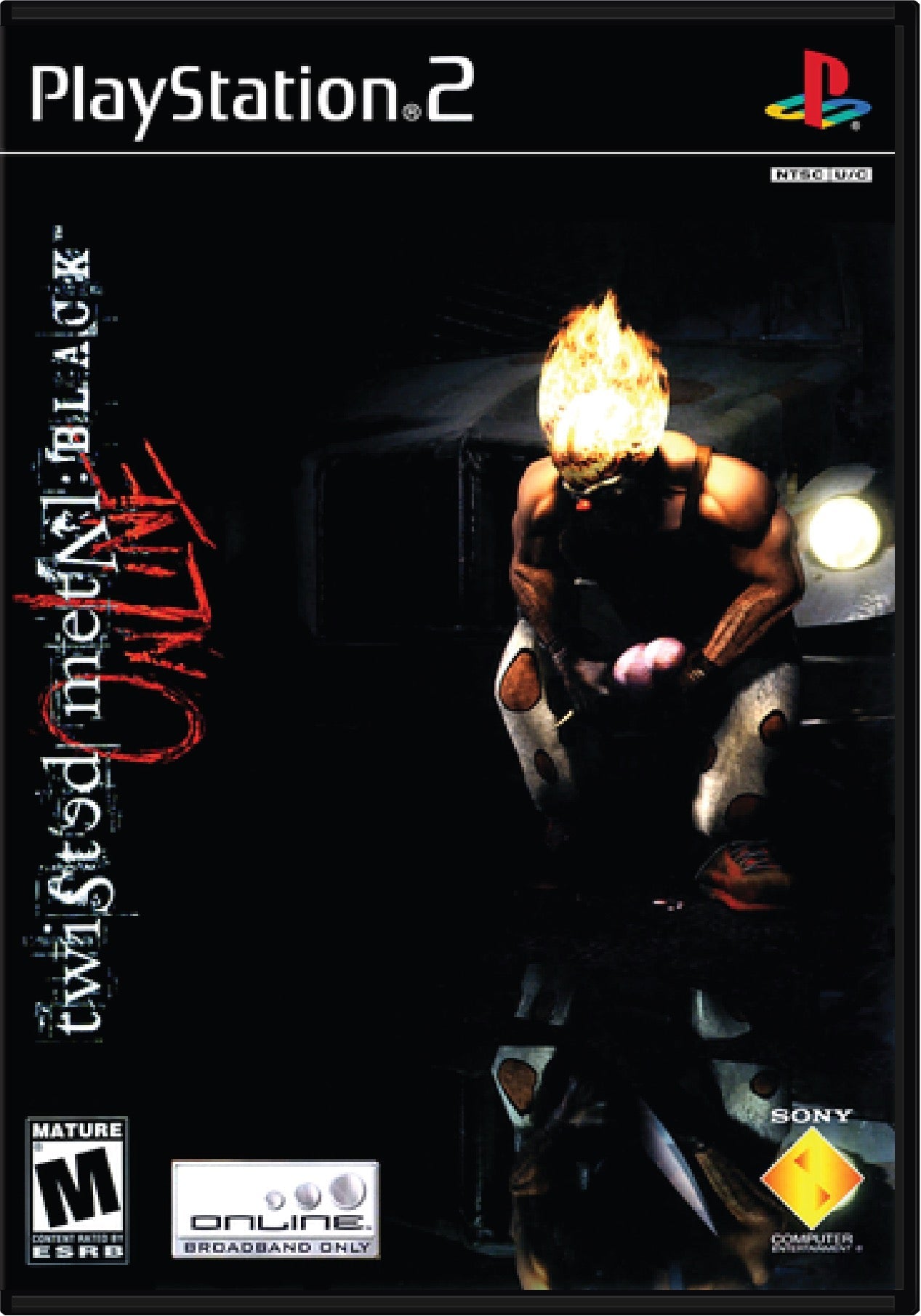 Twisted Metal Black Online Cover Art and Product Photo