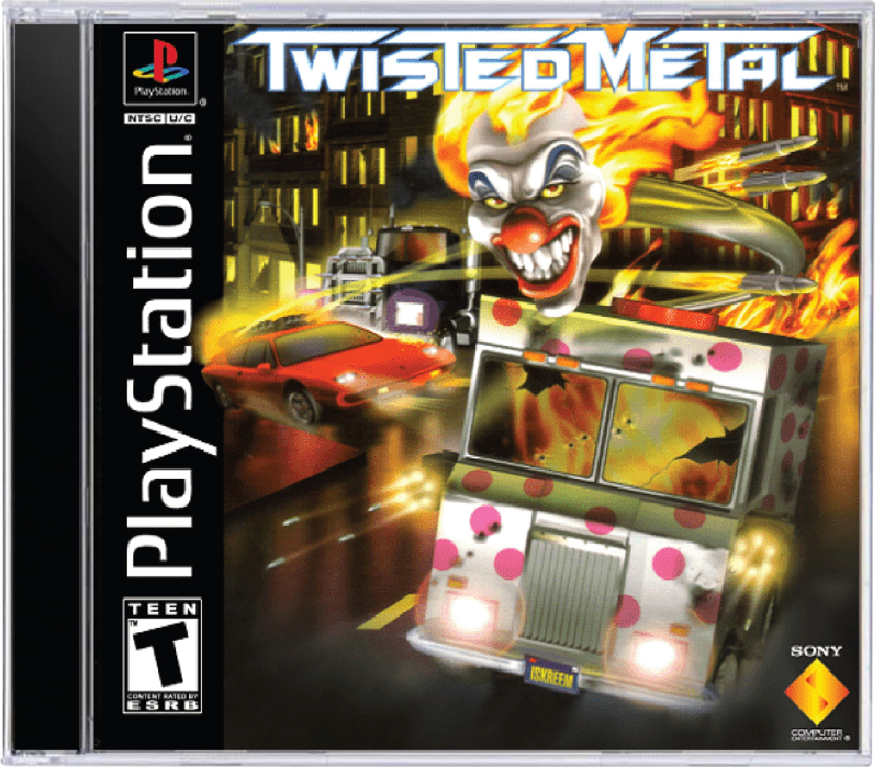 Twisted Metal Cover Art and Product Photo