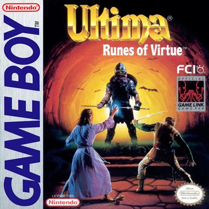 Ultima Runes of Virtue Cover Art