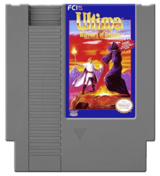 Ultima Warriors of Destiny Cover Art and Product Photo