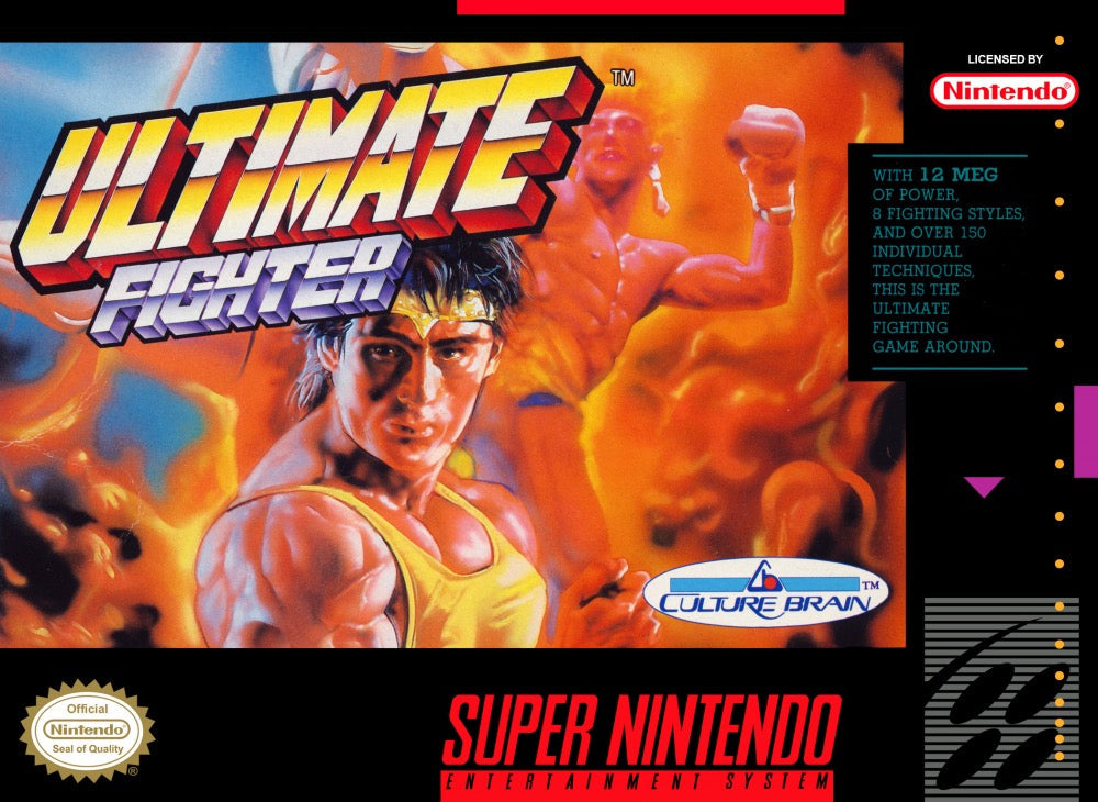 Ultimate Fighter Cover Art