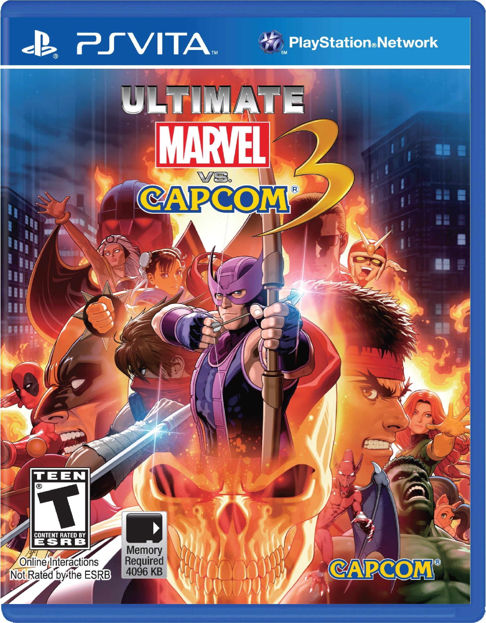 Ultimate Marvel vs. Capcom 3 Cover Art