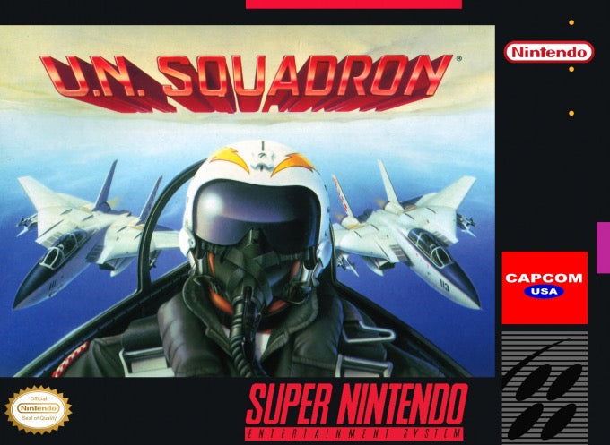 UN Squadron Cover Art