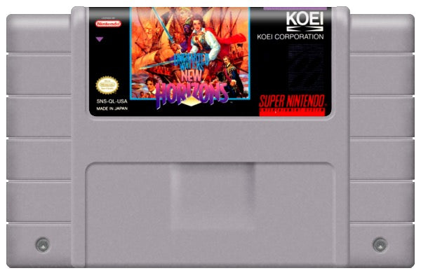 Uncharted Waters New Horizons Cartridge