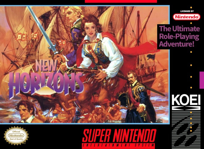 Uncharted Waters New Horizons Cover Art