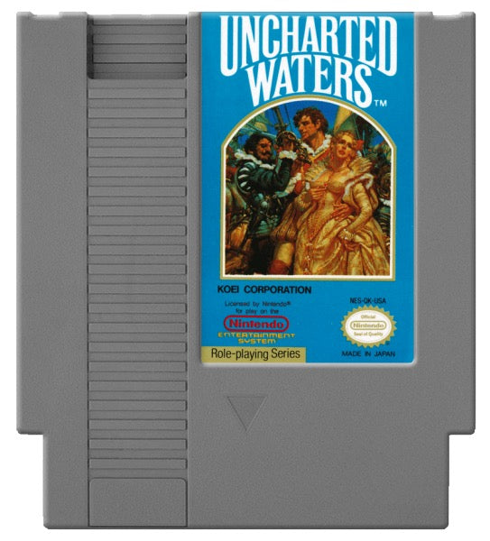 Uncharted Waters Cover Art and Product Photo