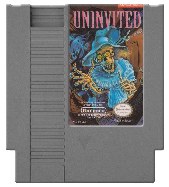 Uninvited Cover Art and Product Photo