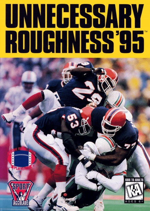 Unnecessary Roughness '95 Cover Art