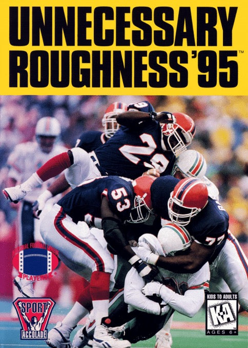 Unnecessary Roughness '95 Cover Art