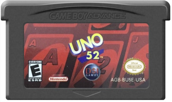 Uno 52 Cartridge