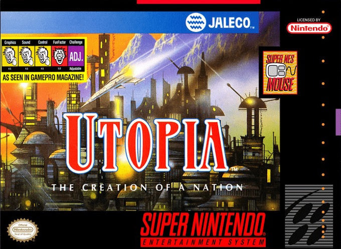 Utopia The Creation of a Nation Cover Art