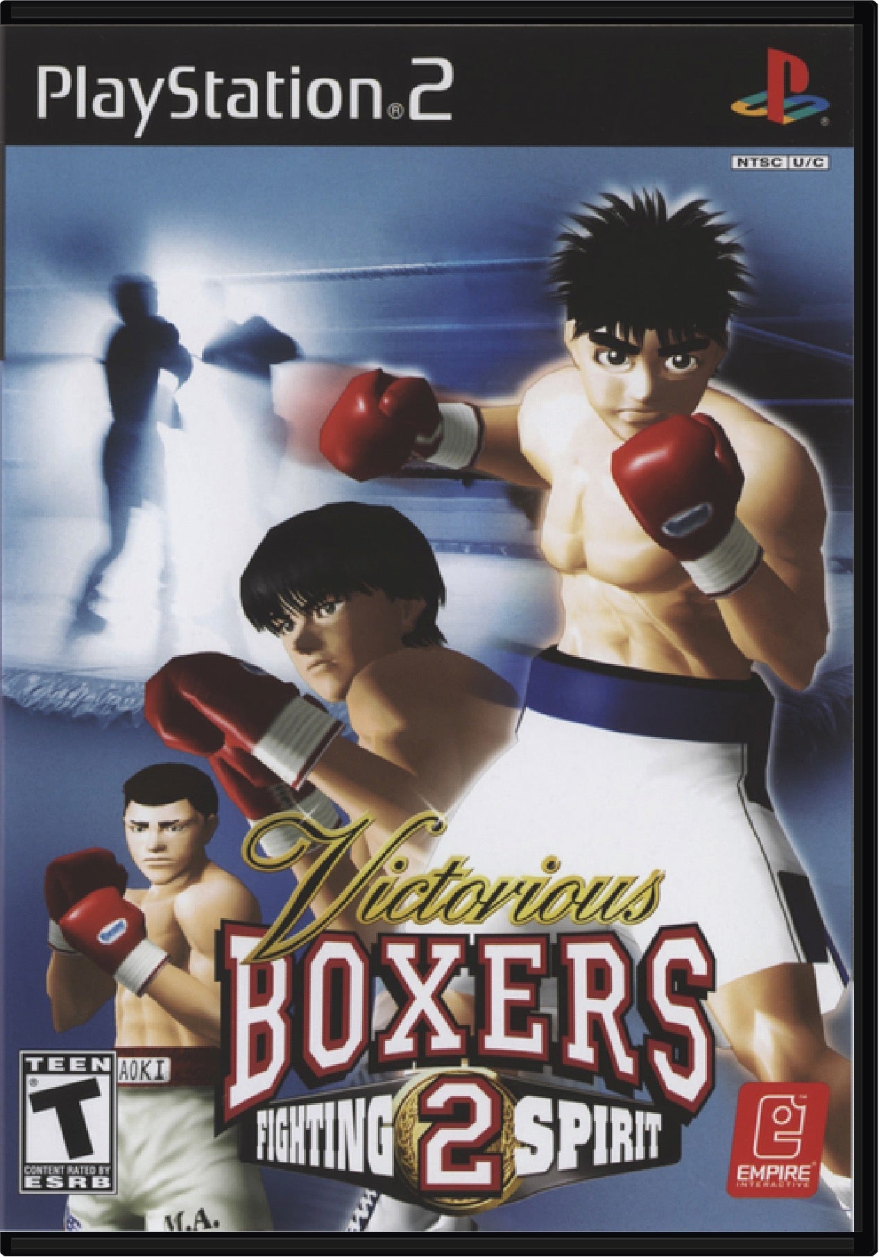 Victorious Boxers 2 Fighting Spirit Cover Art and Product Photo