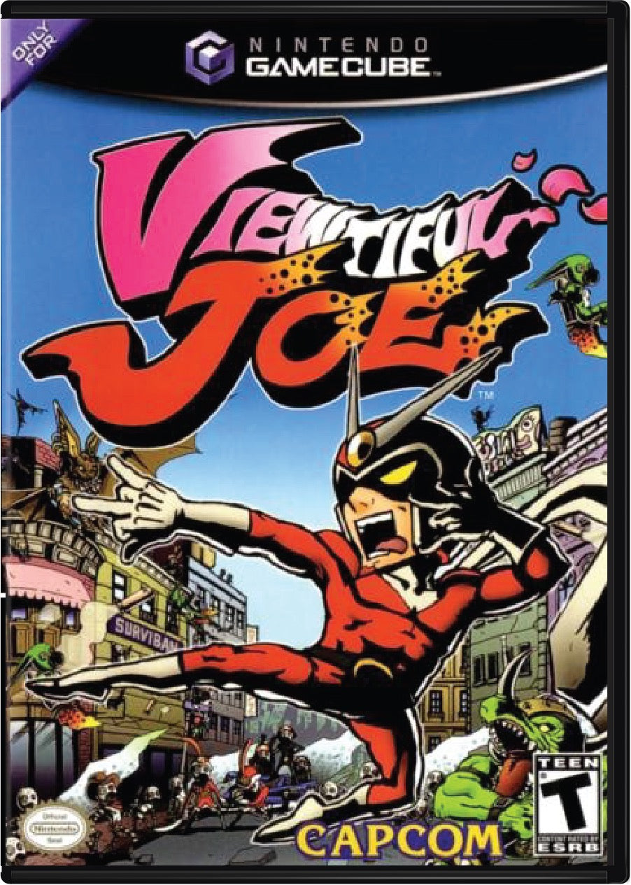 Viewtiful Joe Cover Art and Product Photo