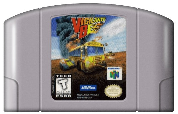 Vigilante 8 Cover Art and Product Photo