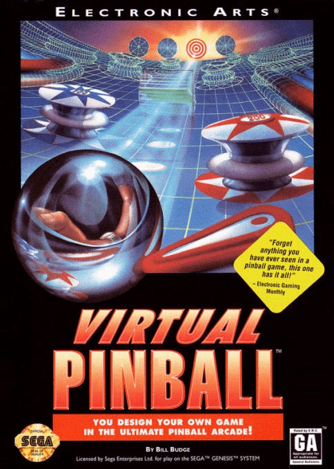Virtual Pinball Cover Art