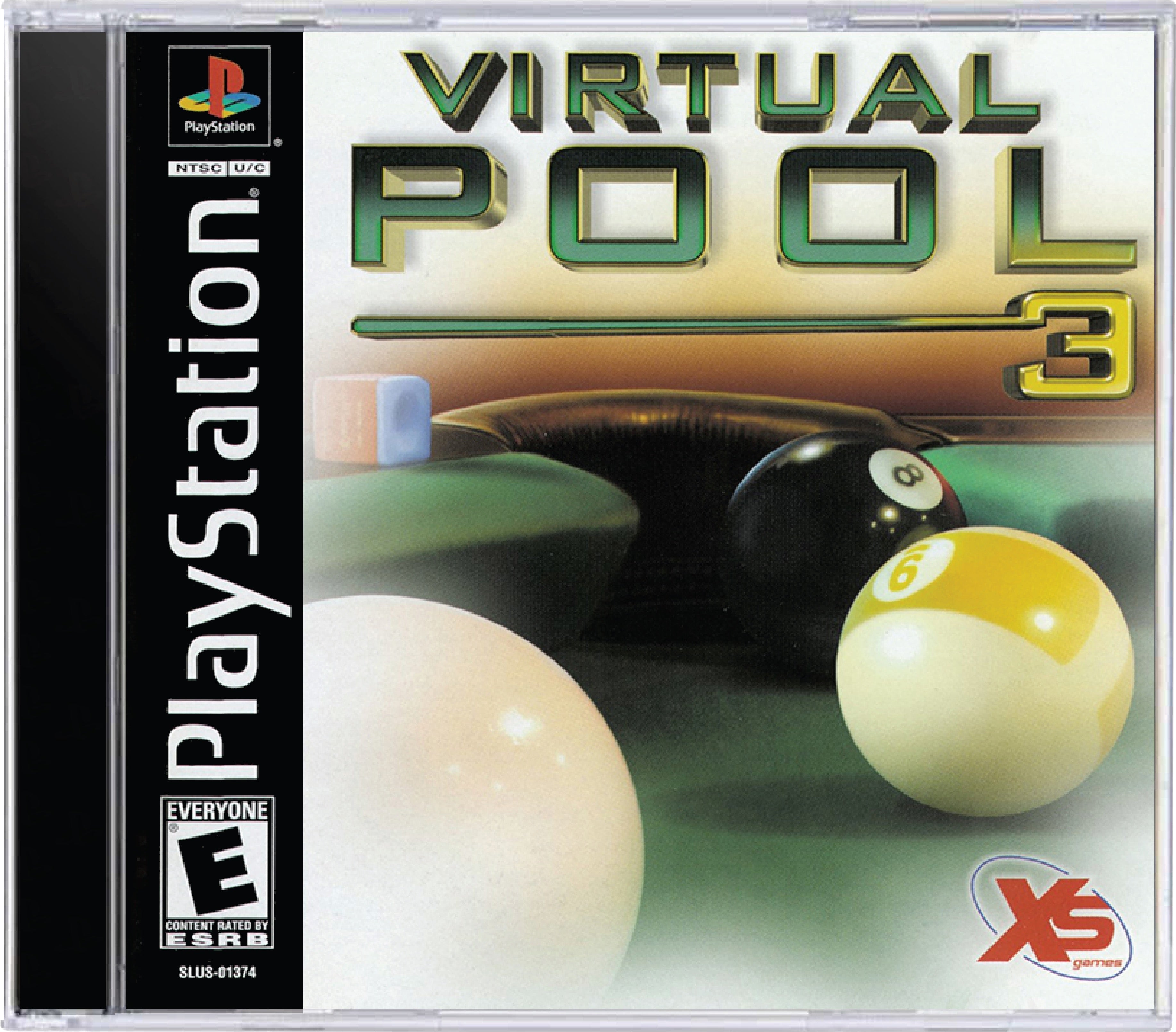 Virtual Pool 3 Cover Art and Product Photo
