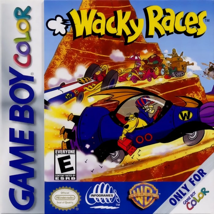 Wacky Races Cover Art