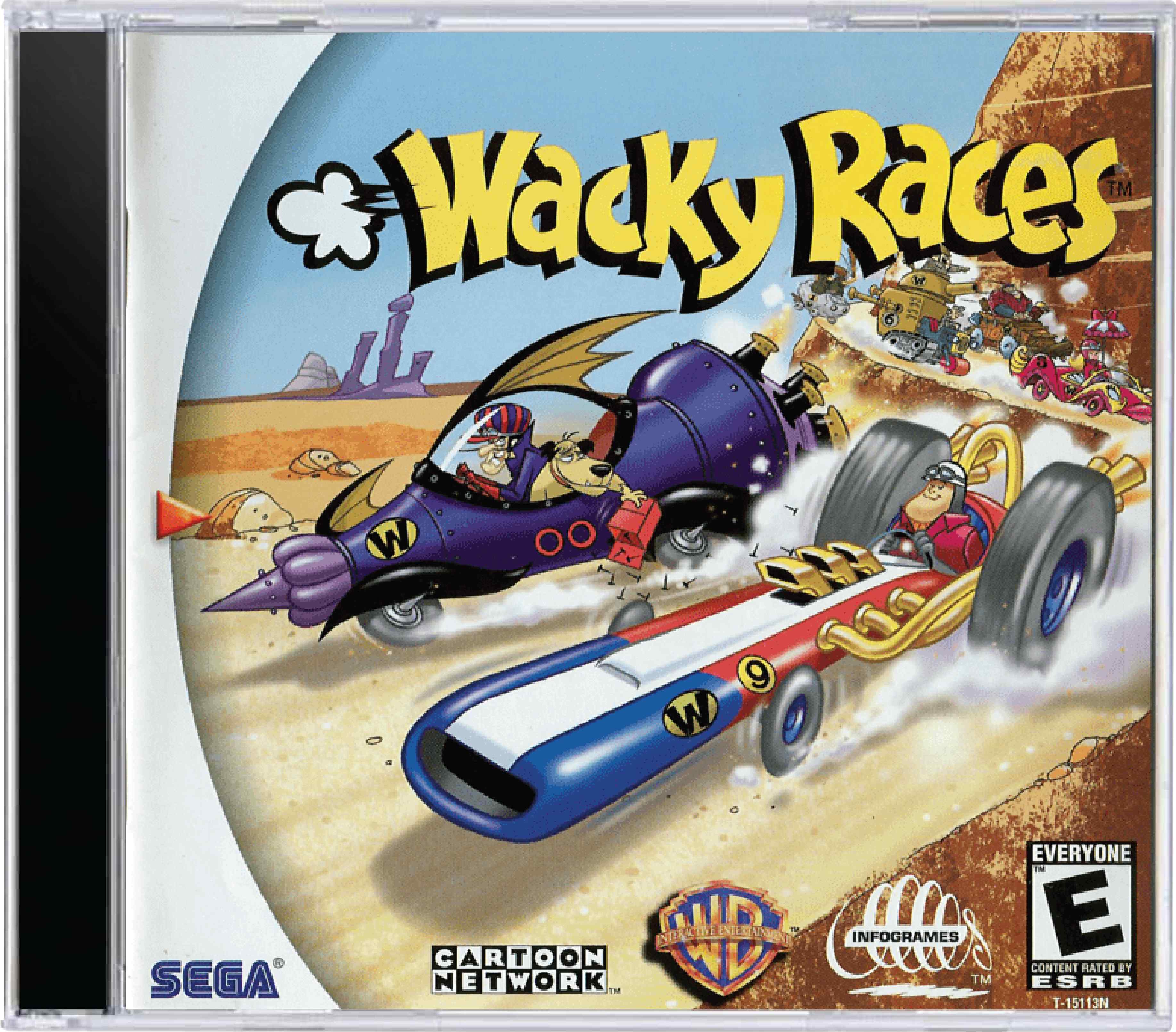 Wacky Races Cover Art